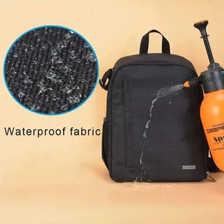 CADEN Camerarugzak Waterdicht Sony Canon Nikon Zwart — miniatuur 5