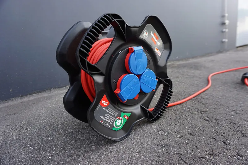 BRENNENSTUHL Rubberen Kabelhaspel 10m IP44 Buiten Bouw — foto 5