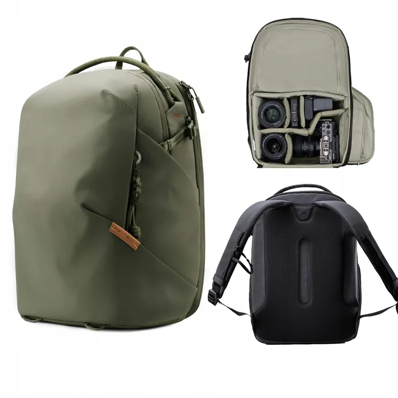 PGYTECH OneGo Lite Camerarugzak 22L Waterdicht 16" Laptop Groen β foto 1