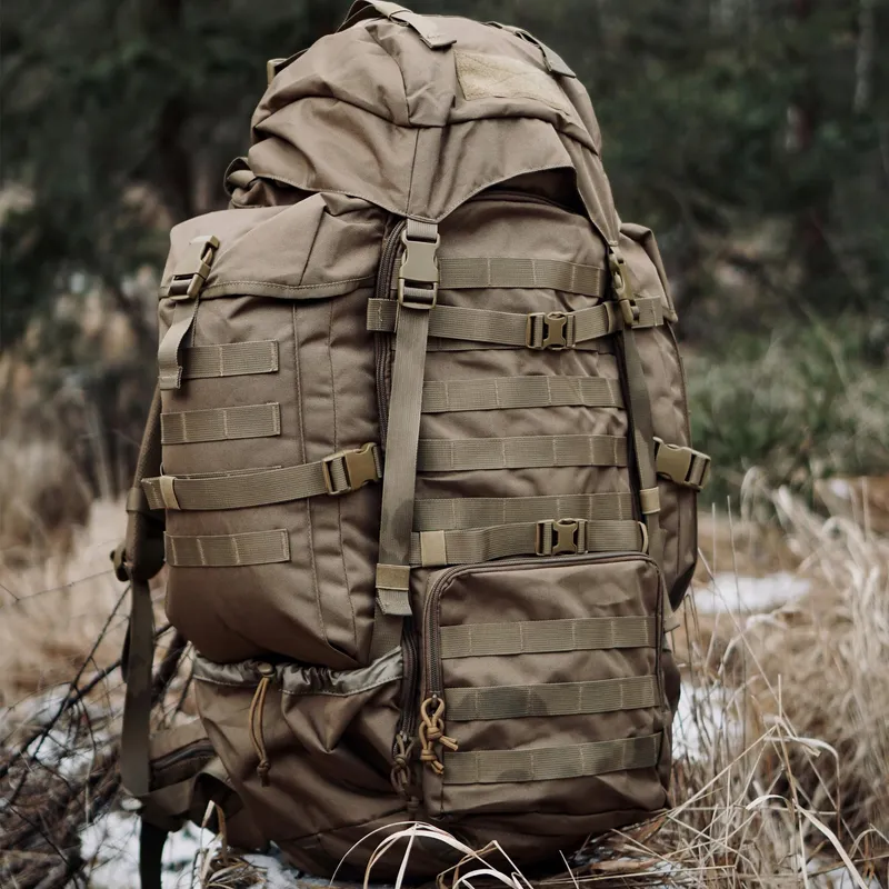 MARDINGTOP Militaire Rugzak 70L Trekking Wandelen Kaki — foto 7