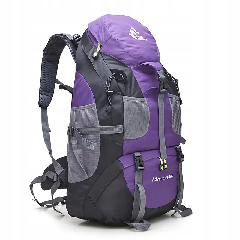 BSEASH Waterdichte Wandelrugzak 50L Voor Klimmen Camping Reizen — foto 1