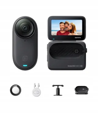 INSTA360 GO 3S 128GB Mini Actioncam 4K Stabilisatie Waterdicht Vlogs — miniatuur 1
