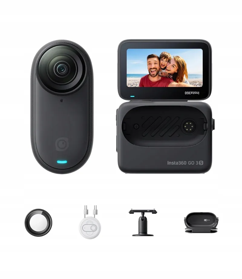INSTA360 GO 3S 128GB Mini Actioncam 4K Stabilisatie Waterdicht Vlogs — foto 1