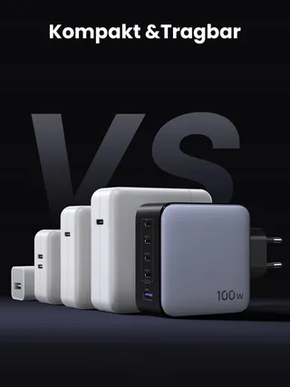 UGREEN Nexode USB C Oplader 100W 5-Poorts GaN PD MacBook iPad iPhone — miniatuur 6