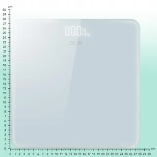 ZEON Elektronische Weegschaal Glas Precisie Wit — miniatuur 4