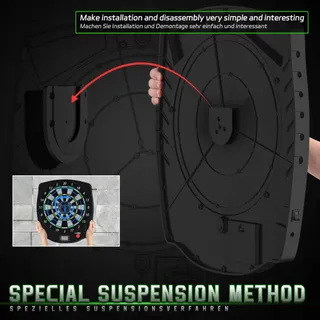 CYEE LIFE Elektronisch Dartbord ZD01J met Darts Accessoires — miniatuur 4