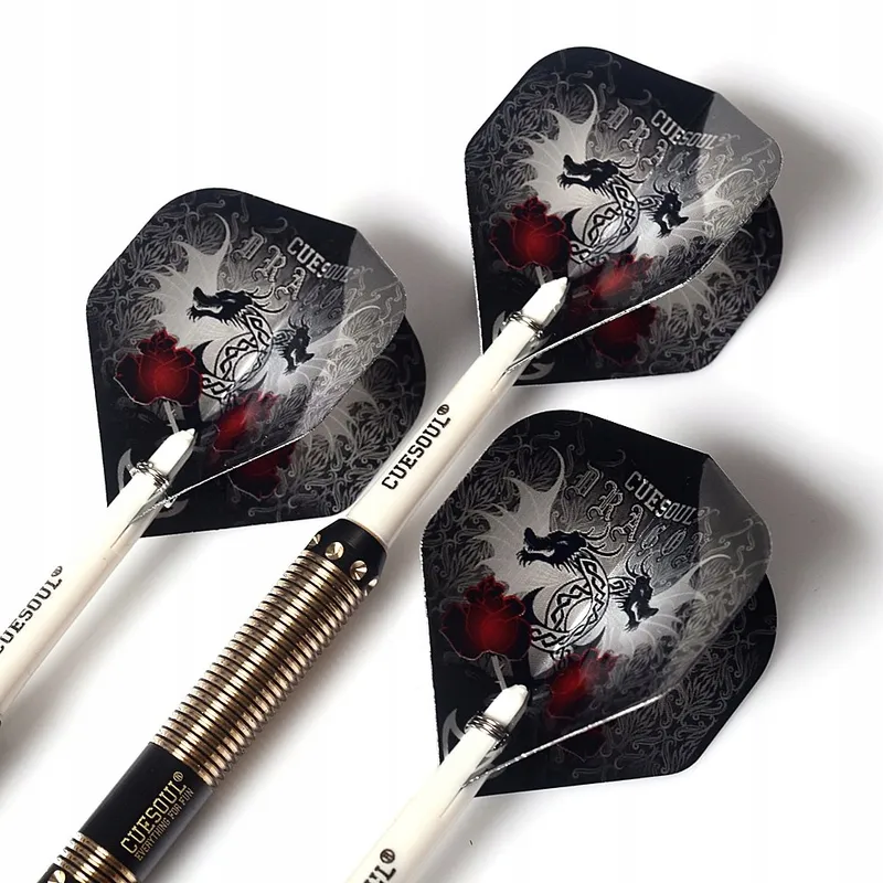 CUESOUL Dragon Deluxe Stalen Darts 21g Messing Professioneel — foto 6
