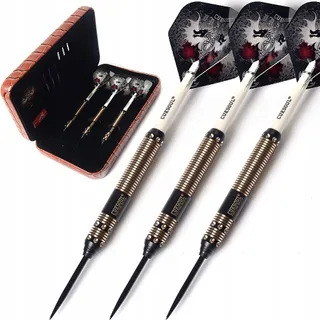 CUESOUL Dragon Deluxe Stalen Darts 21g Messing Professioneel — miniatuur 1