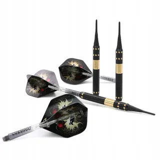 CUESOUL Dragon Deluxe Soft Darts Set 16g Luxe Etui — miniatuur 3
