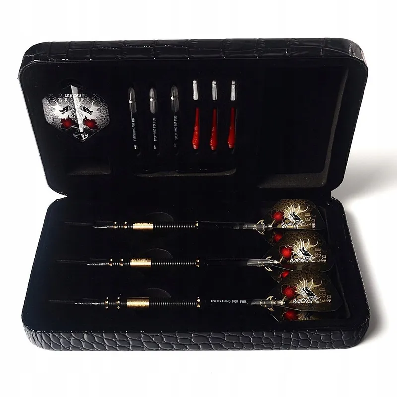 CUESOUL Dragon Deluxe Soft Darts Set 16g Luxe Etui — foto 8