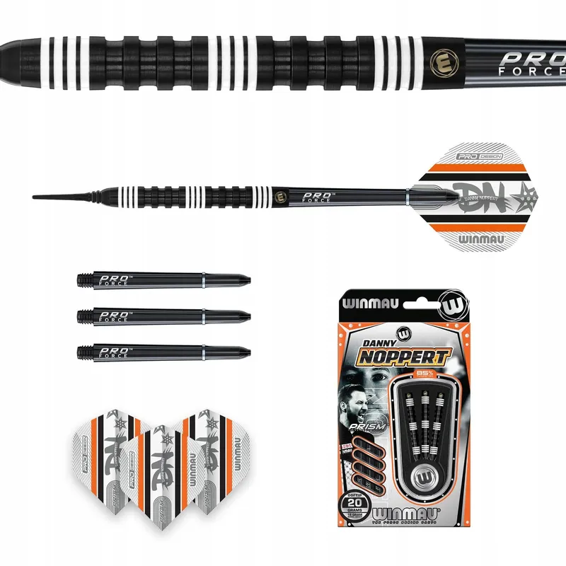 WINMAU Danny Noppert 85% Pro-Series 18g/20g Softtip Darts — foto 5