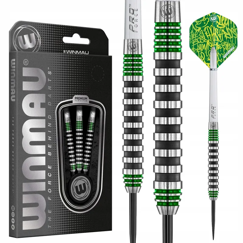 WINMAU Advance 500 Groen Softtip Wolfraam 22g Professioneel — foto 1