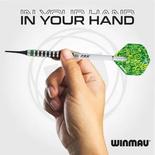 WINMAU Advance 500 Groen Softtip Wolfraam 22g Professioneel — miniatuur 5