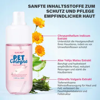 GJYC Hondenparfumspray Babypoeder Geur Lange Deodorant — miniatuur 4
