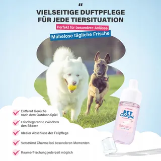 GJYC Hondenparfumspray Babypoeder Geur Lange Deodorant — miniatuur 3
