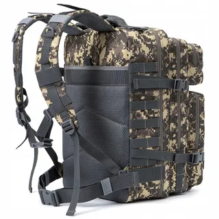 QT&QY Tactische Rugzak 45L Militair MOLLE Wandelen Trekking — miniatuur 3
