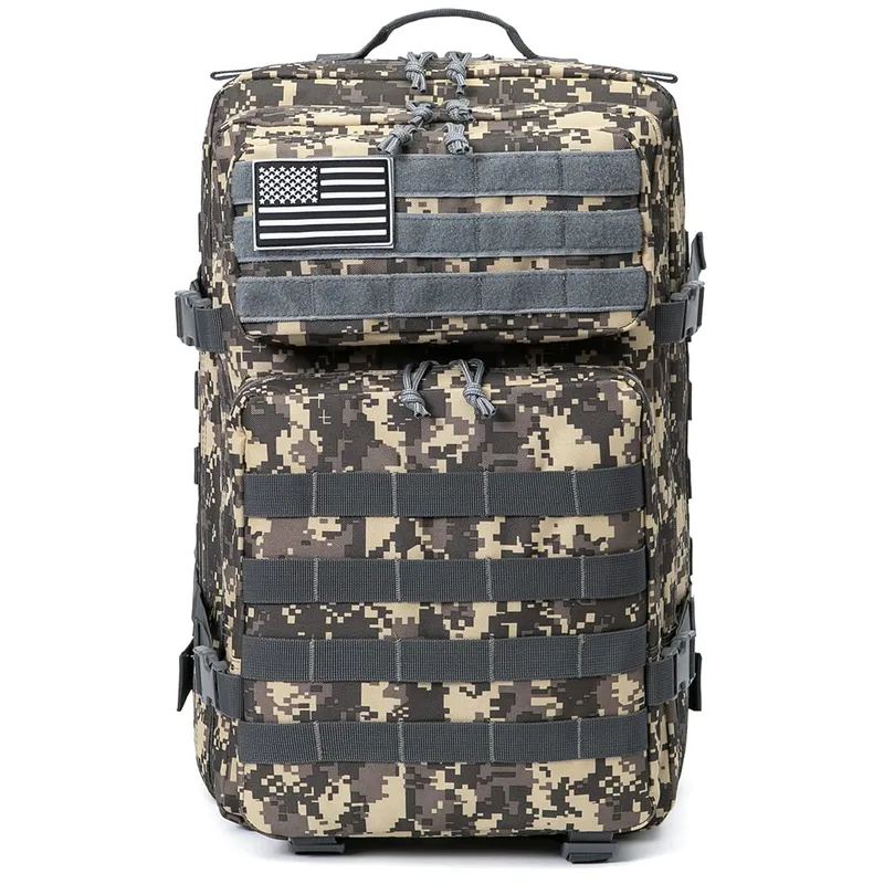 QT&QY Tactische Rugzak 45L Militair MOLLE Wandelen Trekking β foto 2