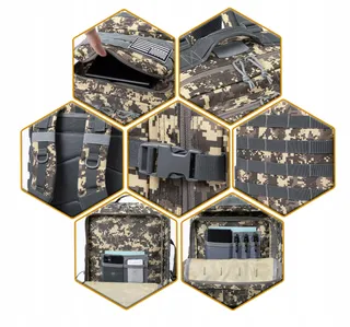 QT&QY Tactische Rugzak 45L Militair MOLLE Wandelen Trekking — miniatuur 5