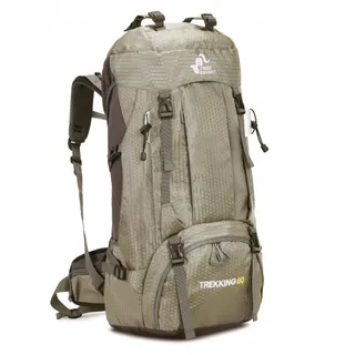 BSEASH Wandelrugzak 60L Waterdicht met Regenhoes Outdoor — miniatuur 1