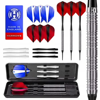 HARROWS Caliber Soft Tip Dartset Wolfraam 18g 16-delig — miniatuur 1