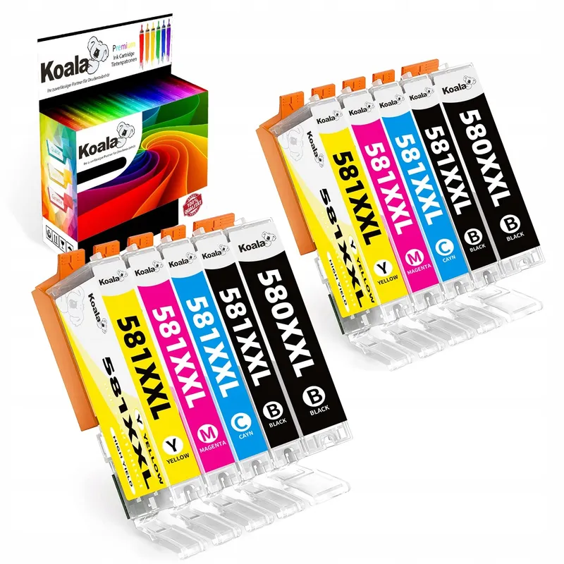 KOALA Inktcartridges Canon PGI 580 CLI 581 XXL Pixma — foto 1