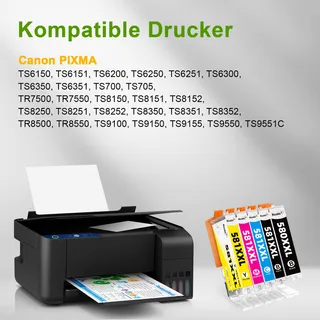 KOALA Inktcartridges Canon PGI 580 CLI 581 XXL Pixma — miniatuur 2