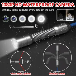 SANYIPACE Inspectiecamera 20M Scherm 43" IP68 Waterdicht 5600mAh — miniatuur 3