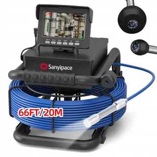 SANYIPACE Inspectiecamera 20M Scherm 43" IP68 Waterdicht 5600mAh — miniatuur 1