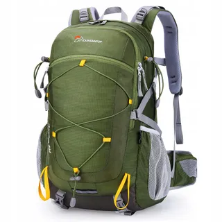 MOUNTAINTOP Wandelrugzak 40L Unisex Trekking Regenhoes Groen