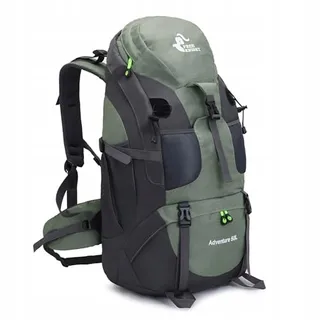 BSEASH Wandelrugzak 50L Groen Waterdicht Schoenenvak — miniatuur 1