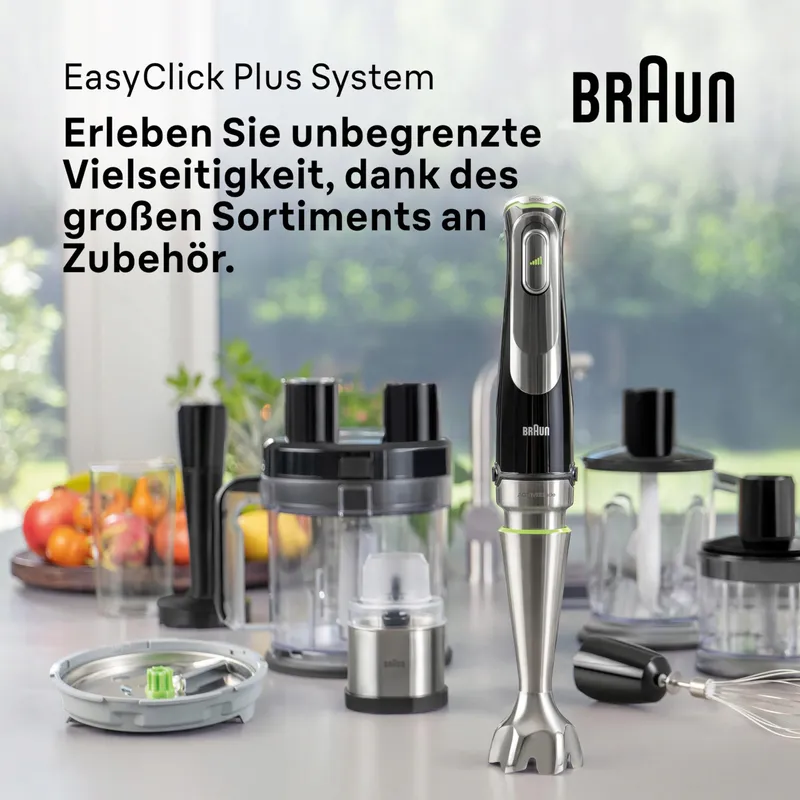 BRAUN MultiQuick 9 MQ 9147X Staafmixer 5-in-1 1200W Zwart RVS — foto 5