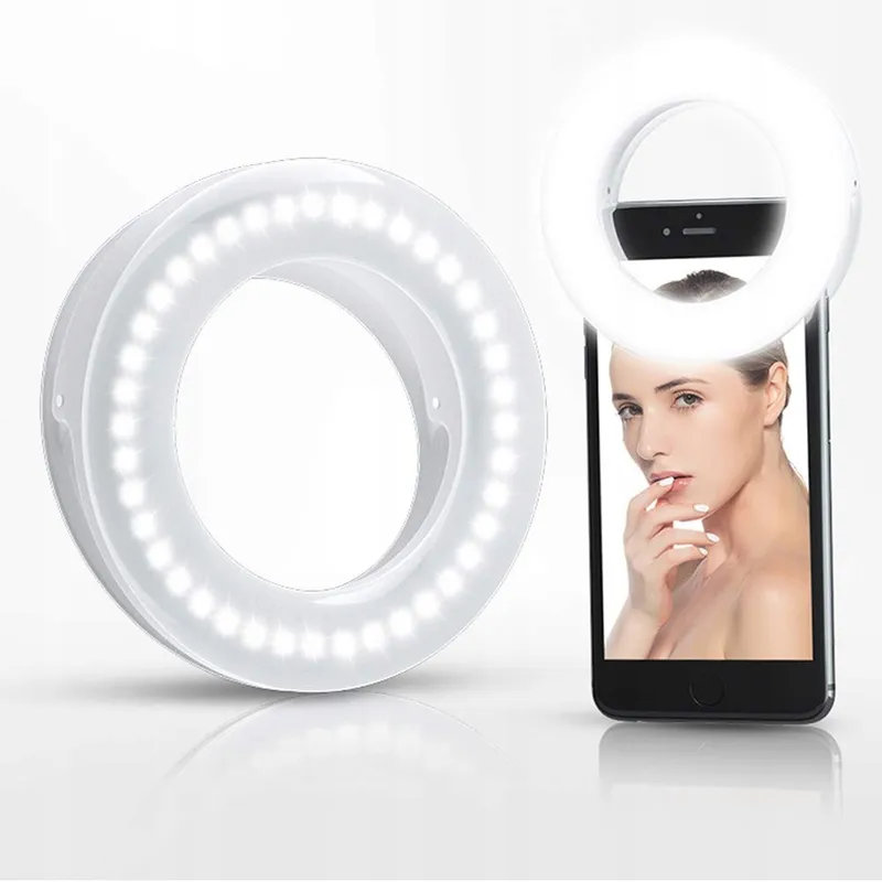 XINBAOHONG Selfie Ringlicht 40 LED USB Telefoon Tablet Laptop — foto 1