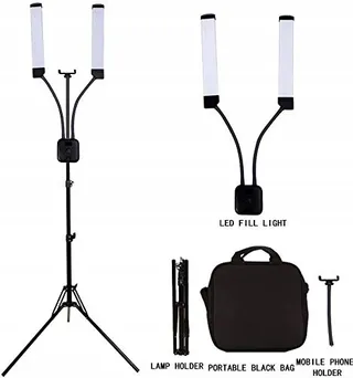 GSKAIWEN LED Videolicht 50W Studio Make-up Tattoo 3000-6500K — miniatuur 3