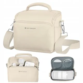 K&F CONCEPT Camera Sling Bag Schoudertas Voor Fotografen Beige — miniatuur 1
