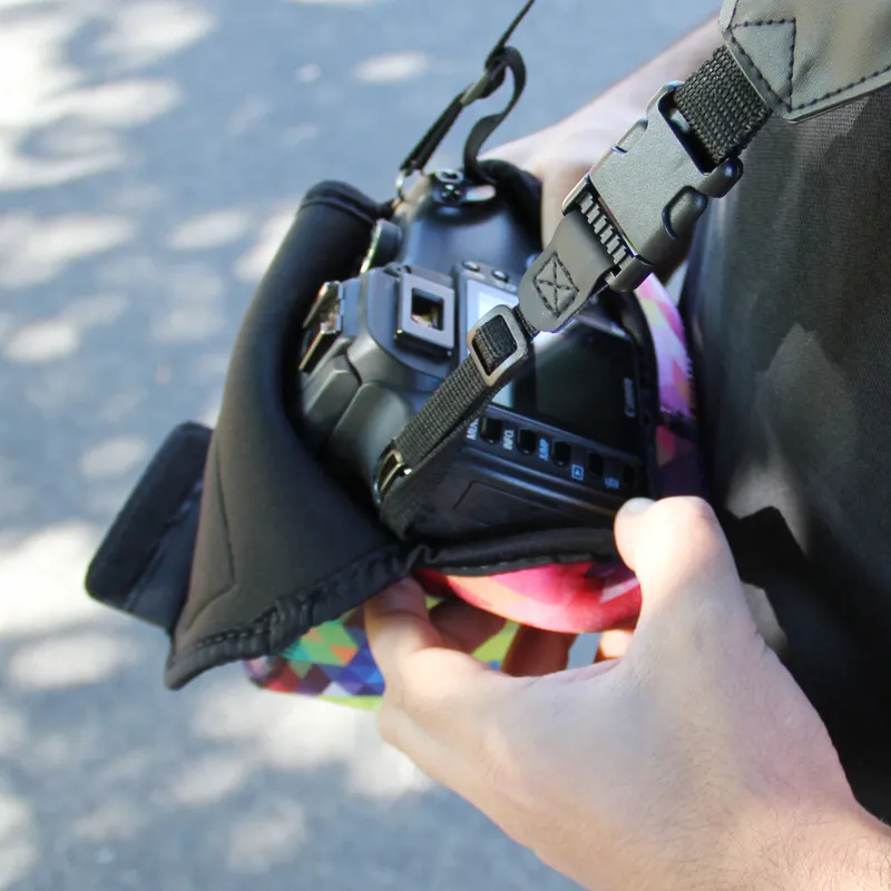 USA GEAR DSLR Cameratas Neopreen Voor Nikon Canon Pentax Geometrisch — foto 6