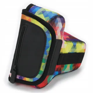 USA GEAR DSLR Cameratas Neopreen Voor Nikon Canon Pentax Geometrisch — miniatuur 7