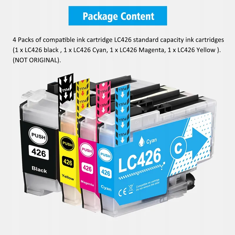 LC426 Inktcartridges Brother MFC-J4335DW J4340DW J4535DW — foto 2