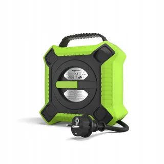 MUTECPOWER Kabelhaspel 10m Buiten IP44 4 Stopcontacten — miniatuur 2