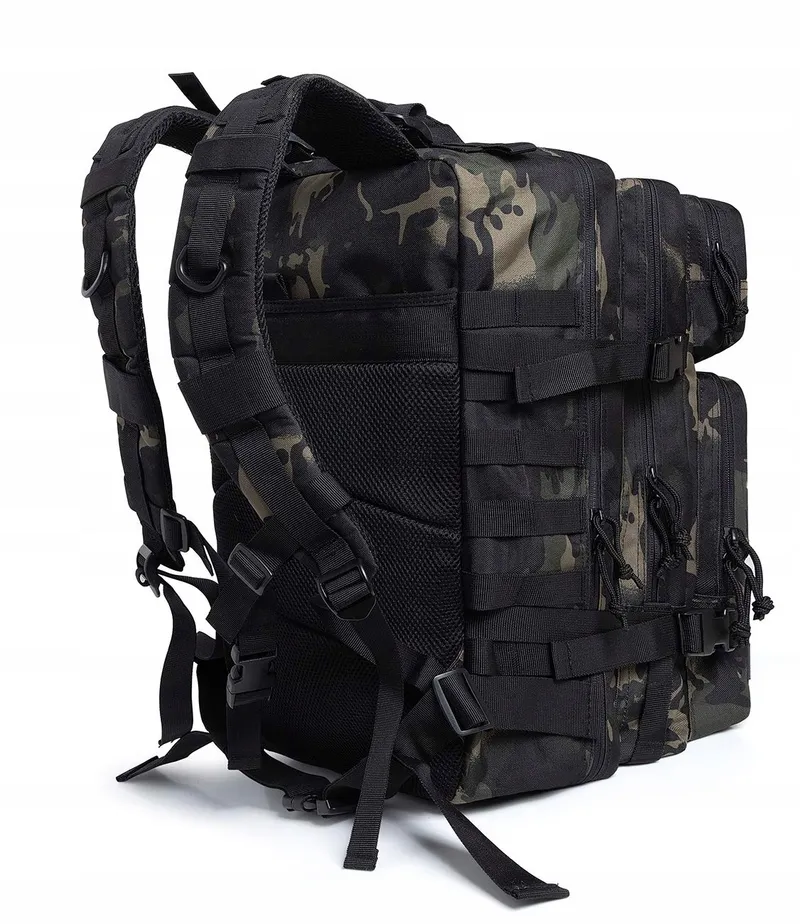 QT&QY Tactische Militaire Rugzak 45L Molle Trekking 3 Dagen — foto 4