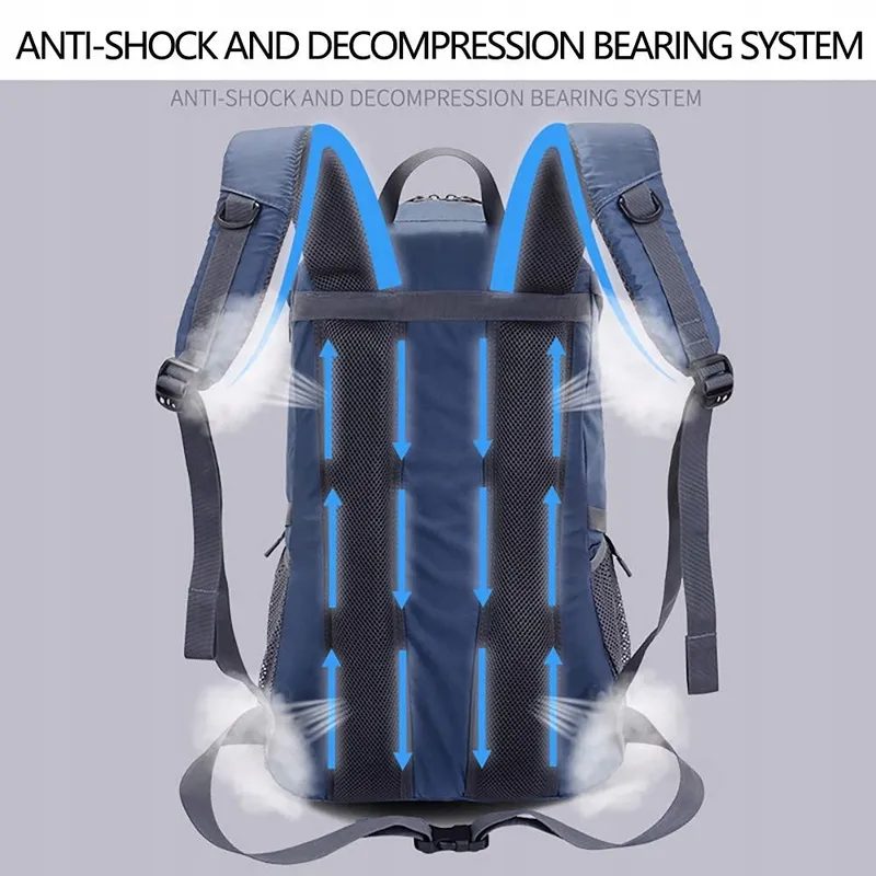 BSEASH Wandelrugzak 40L Licht Waterbestendig Outdoor — foto 3