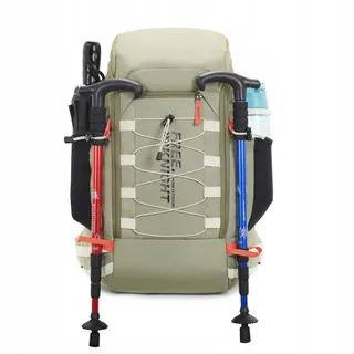BSEASH Wandelrugzak 40L Waterdicht Groen Wandelen Camping — miniatuur 5