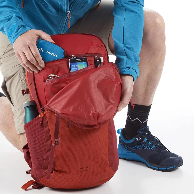 VAUDE Wizard Rugzak Groen 24+4L Waterafstotend Unisex β foto 4