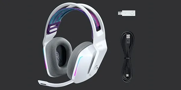 LOGITECH G733 LIGHTSPEED Draadloos Gaming Headset RGB 29u Wit — foto 16