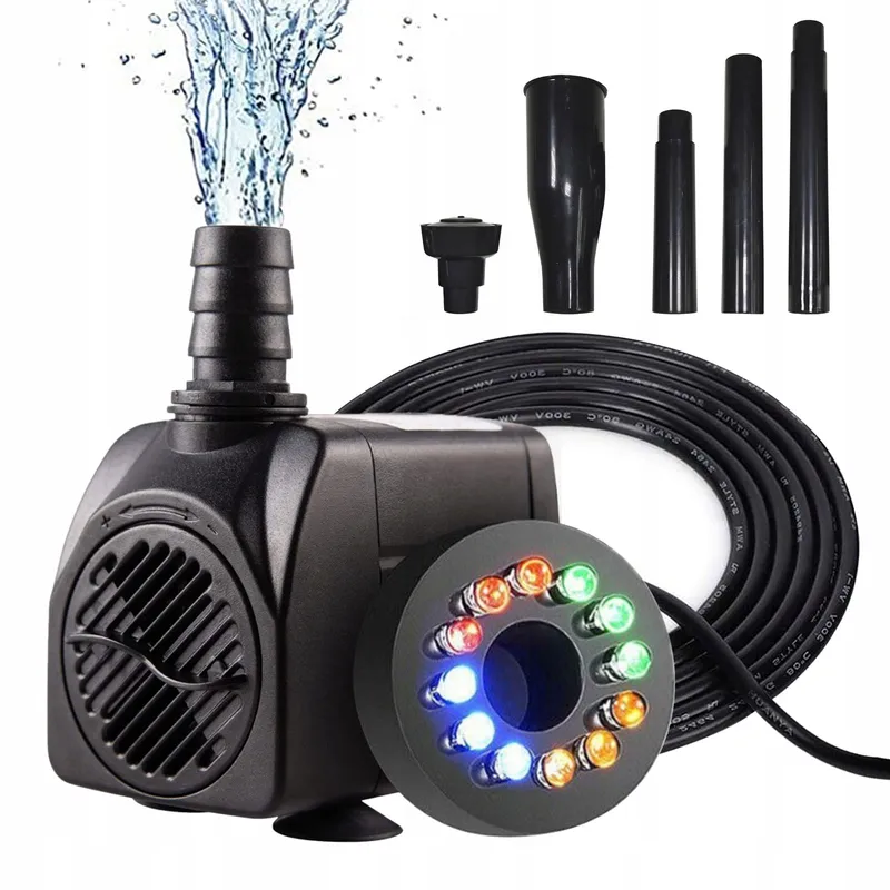 SUNSUN LED Fonteinpomp Stil Vijver Aquarium 750L/H 15W — foto 1