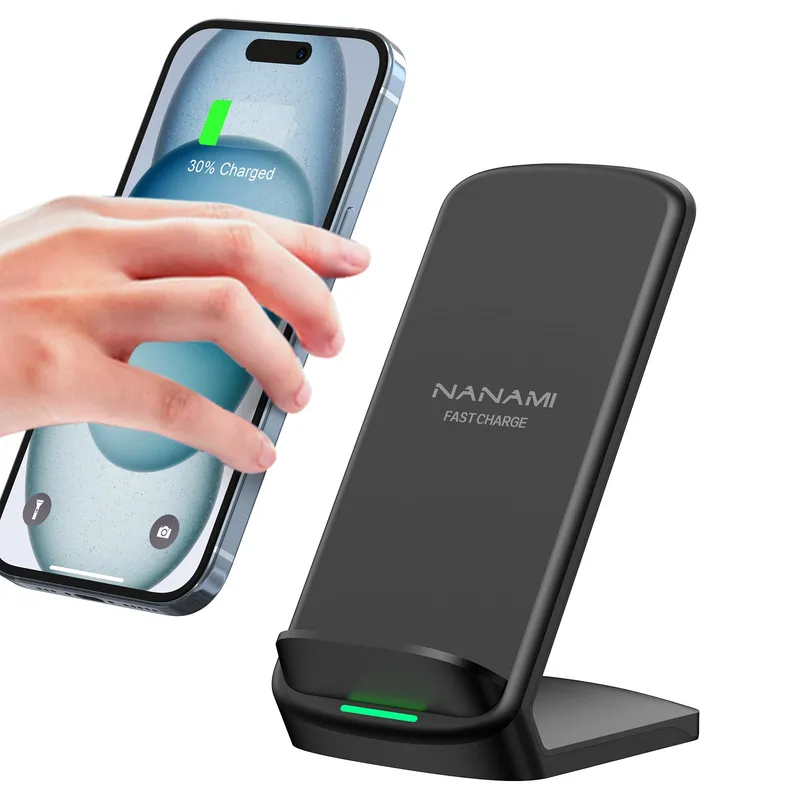 NANAMI Snelle Draadloze Oplader 10W Samsung iPhone Google LG — foto 1