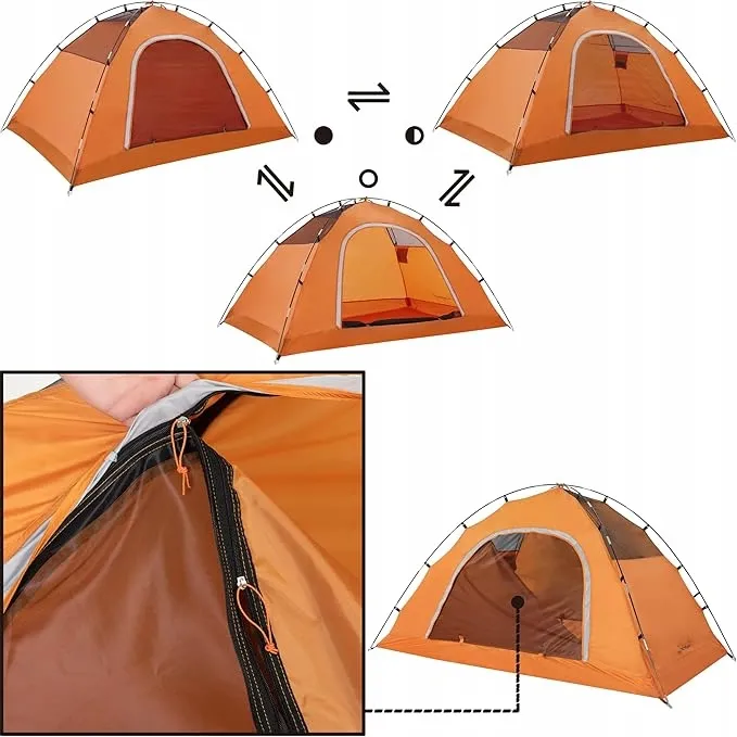 CLOSTNATURE Tent 2 Personen Licht Waterdicht Camping Strand Festival — foto 10