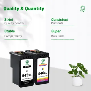 GREENSKY Multipack Inktcartridges Canon PIXMA MX495 TR4550 TS3150 — miniatuur 2