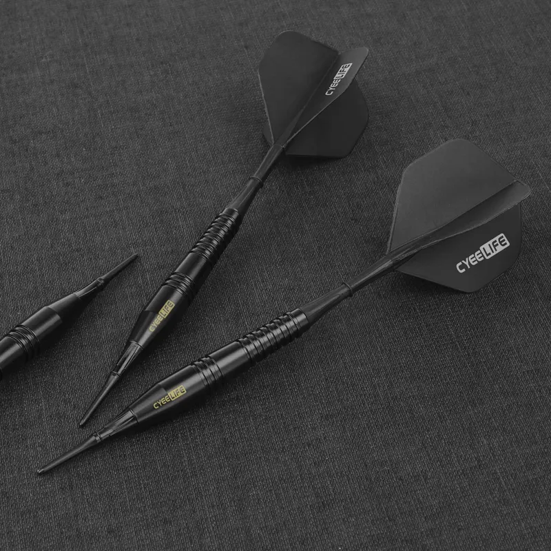 CYEE LIFE Softdartpijlen 18g met Etui Extra Punten Zwart — foto 6