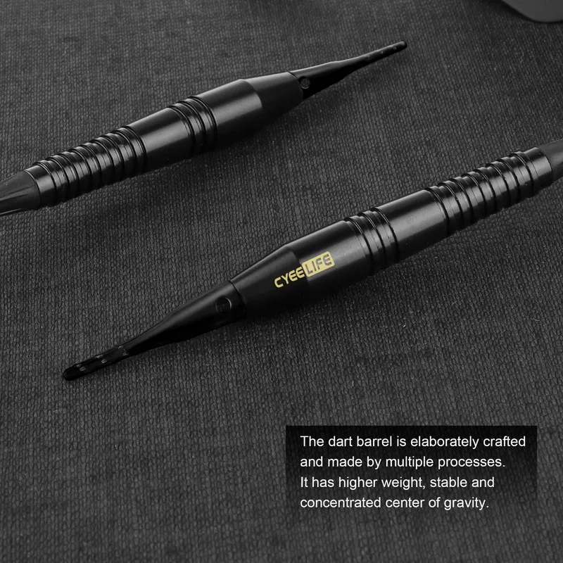 CYEE LIFE Softdartpijlen 18g met Etui Extra Punten Zwart — foto 7