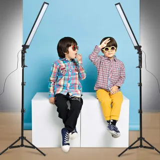 GSKAIWEN LED Verlichtingsset Fotografie Video met Statief — miniatuur 4
